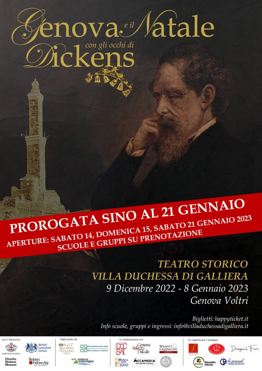 "Genova e il Natale con gli occhi di Dickens": la mostra è prorogata!